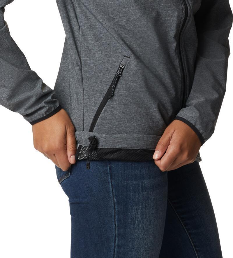 Heather Canyon Softshell Jacket - Womens - Black 7