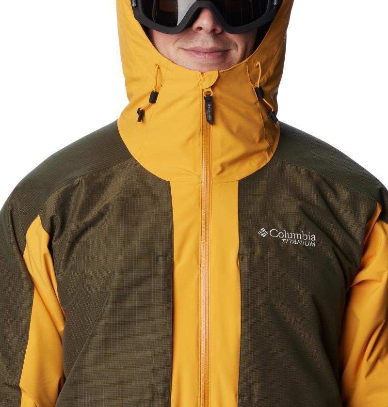 Highland Summit Jacket - Mens - Raw Honey / Collegiate Navy 8