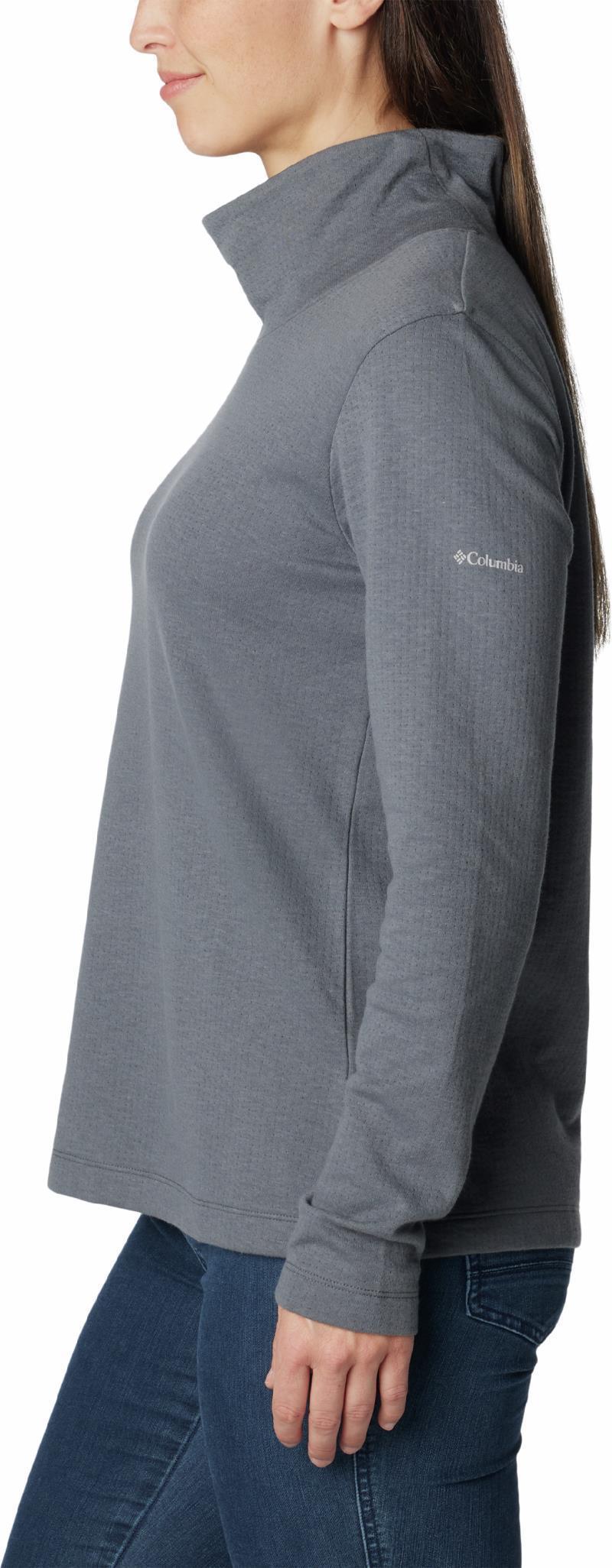 Holly Hideaway Funnel Neck LS - Womens - Black 5