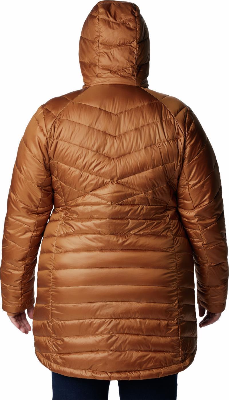 Joy Peak Mid Jacket - Plus - Womens - Camel Brown 2
