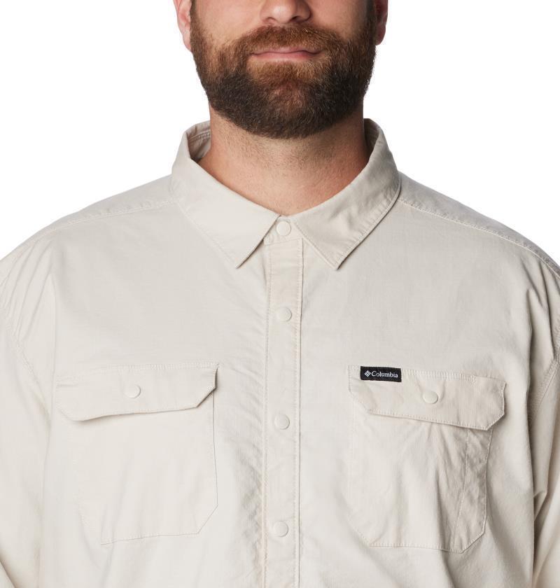 Landroamer Lined Shirt - Big - Mens - Dark Stone 6