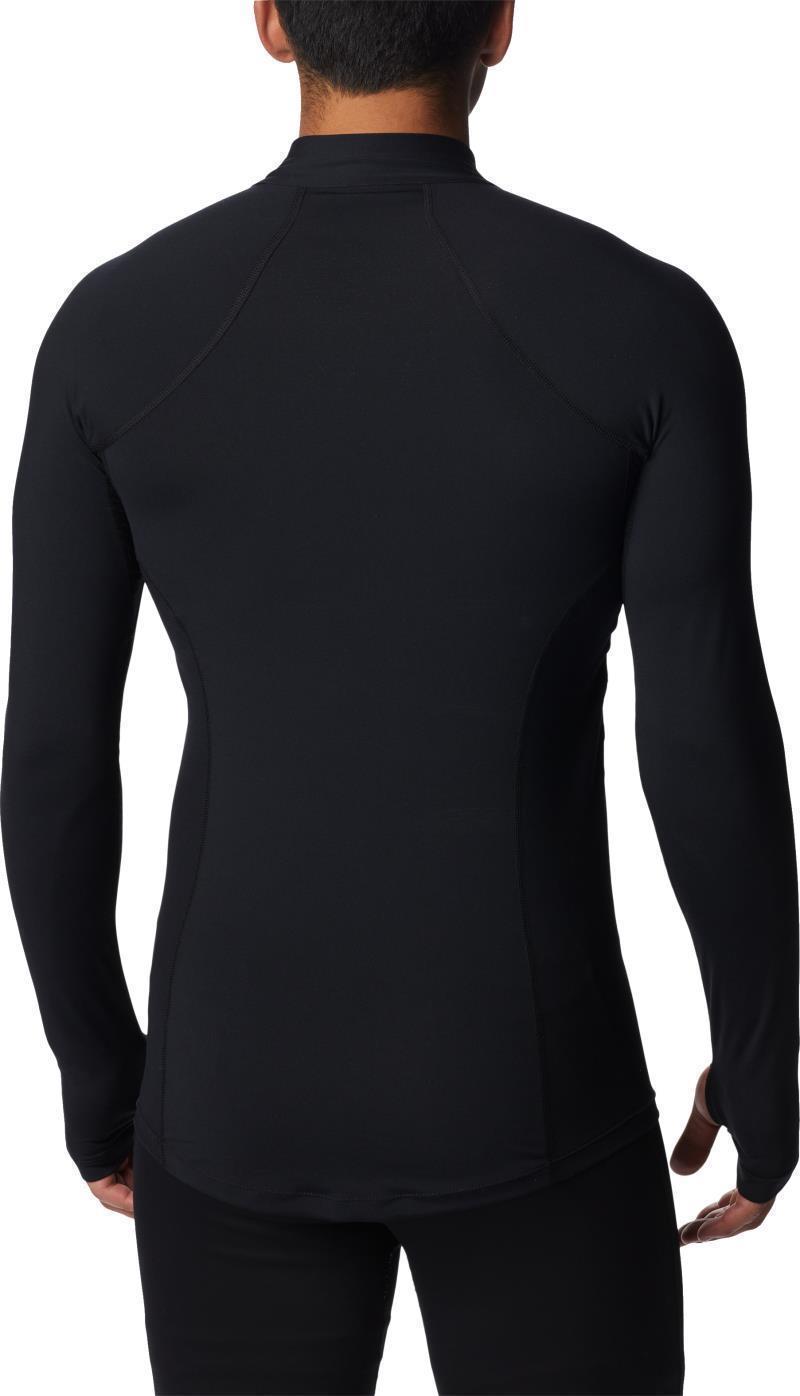 Midweight Stretch LS Half Zip - Mens - Black 2