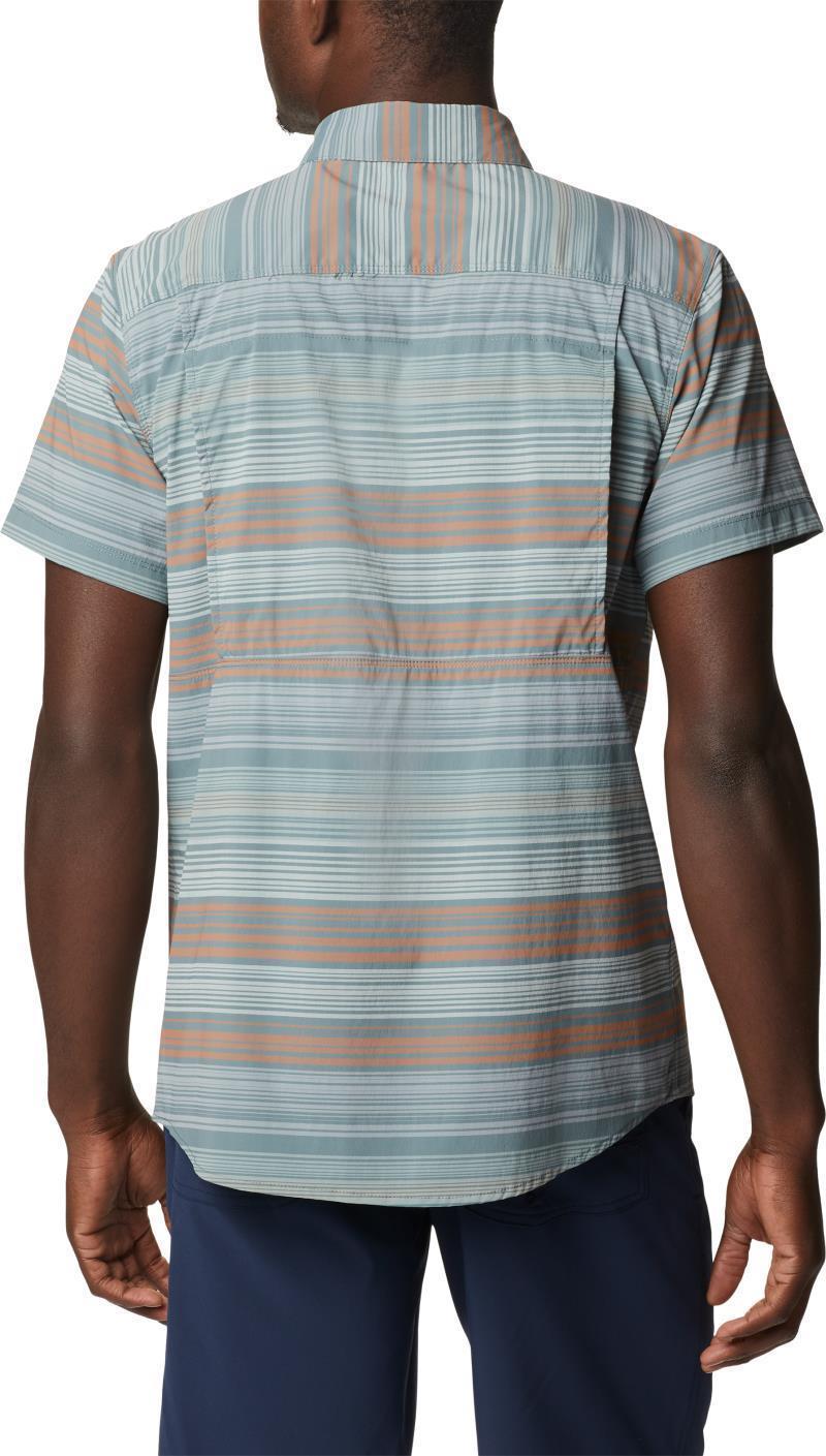 Newton Ridge Plaid SS - Big - Mens - Metal Striped Sunset 2