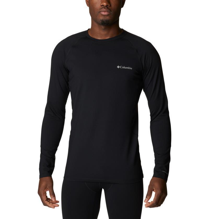 Omni-Heat Infinity Knit LS Crew - Mens - Black 1
