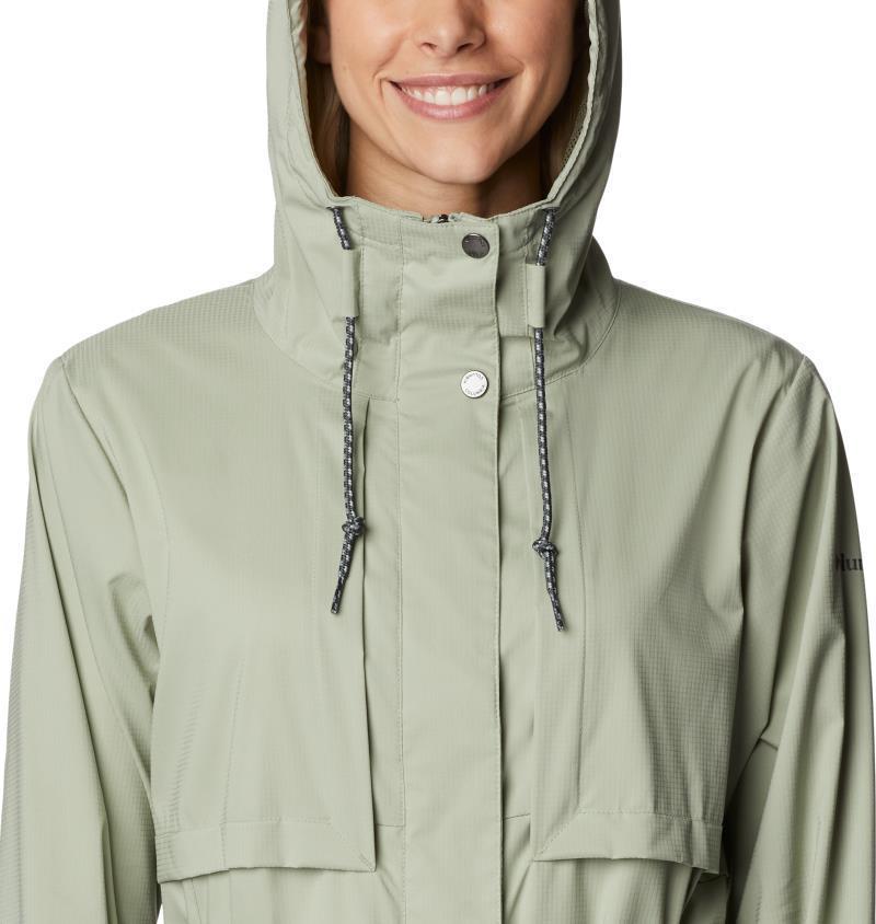 Pardon My Trench Rain Jacket - Womens - Safari 6
