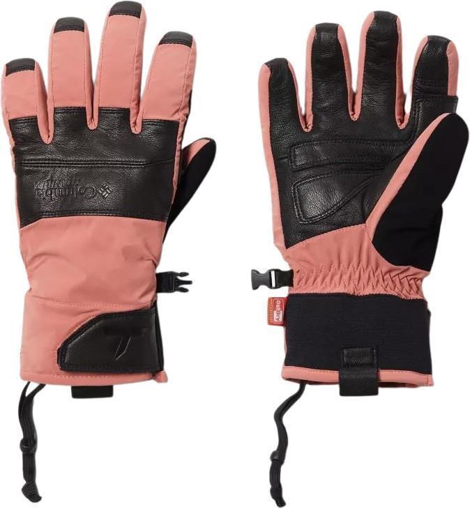 Peak Pursuit Gloves - Womens - Dark Coral / Black 1