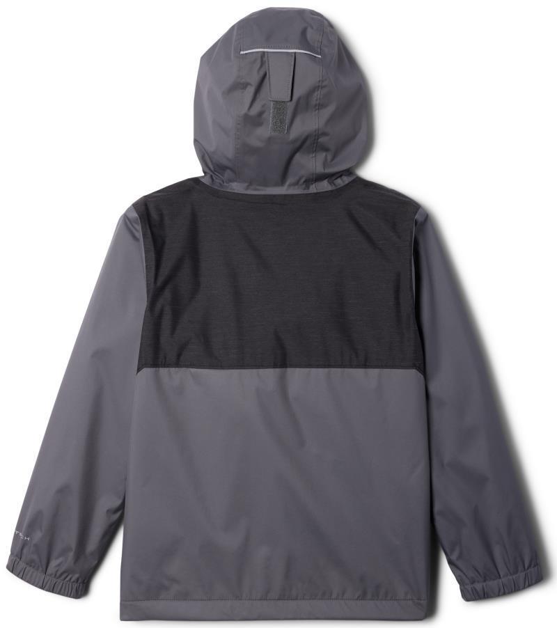 Rainy Trails Fleece Lined Jacket - Youth Boys - City Grey / Black Slub 2