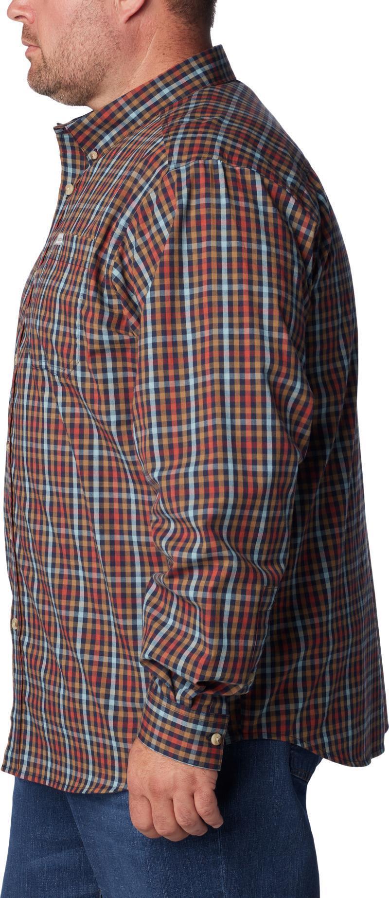 Rapid Rivers II LS Shirt - Big - Mens - Collegiate Navy Everyday Gingham 3
