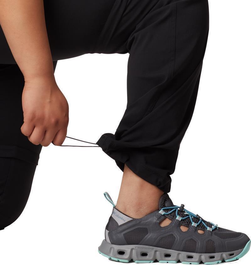 Saturday Trail II Convertible Pants, Reg - Plus - Womens - Black 5