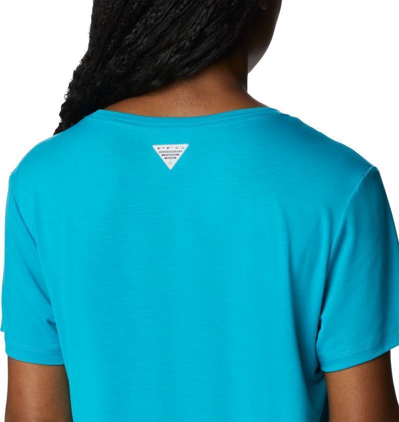 Slack Water Knit Tee II - Womens - Ocean Teal 5