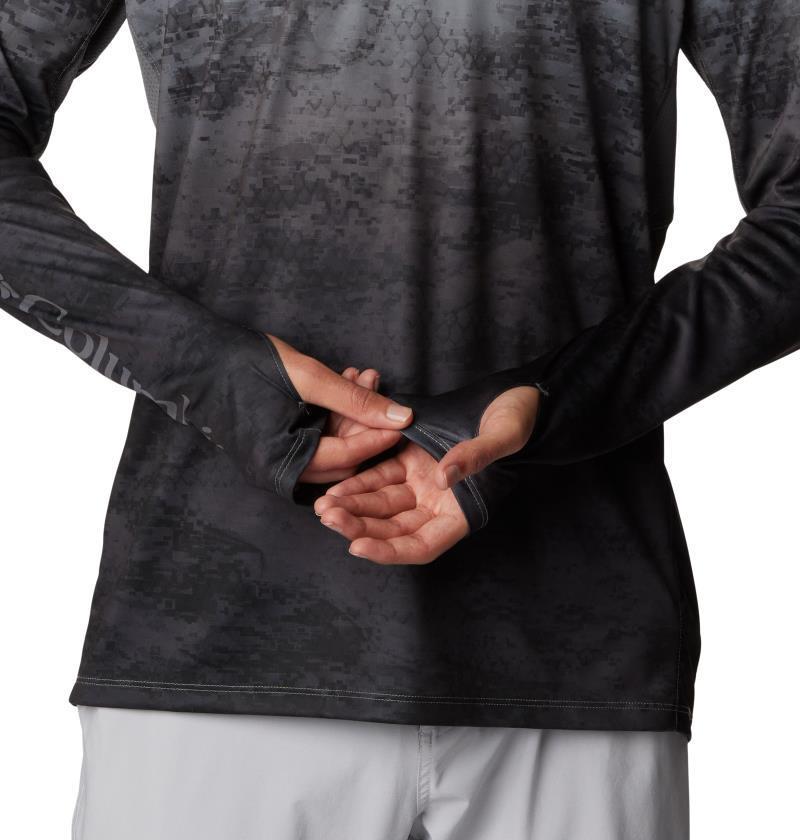 Super Terminal Tackle Vent Hoodie - Mens - Black PFG Camo Gradient 8