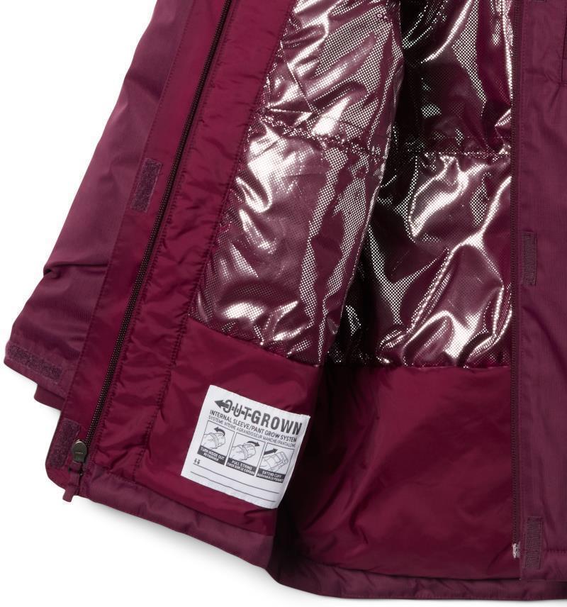 Suttle Mountain Long Insulated Jacket - Youth Girls - Marionberry 3