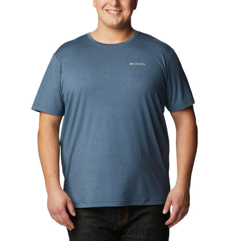 Tech Trail Crew Neck - Big - Mens - Dark Mountain Heather 1