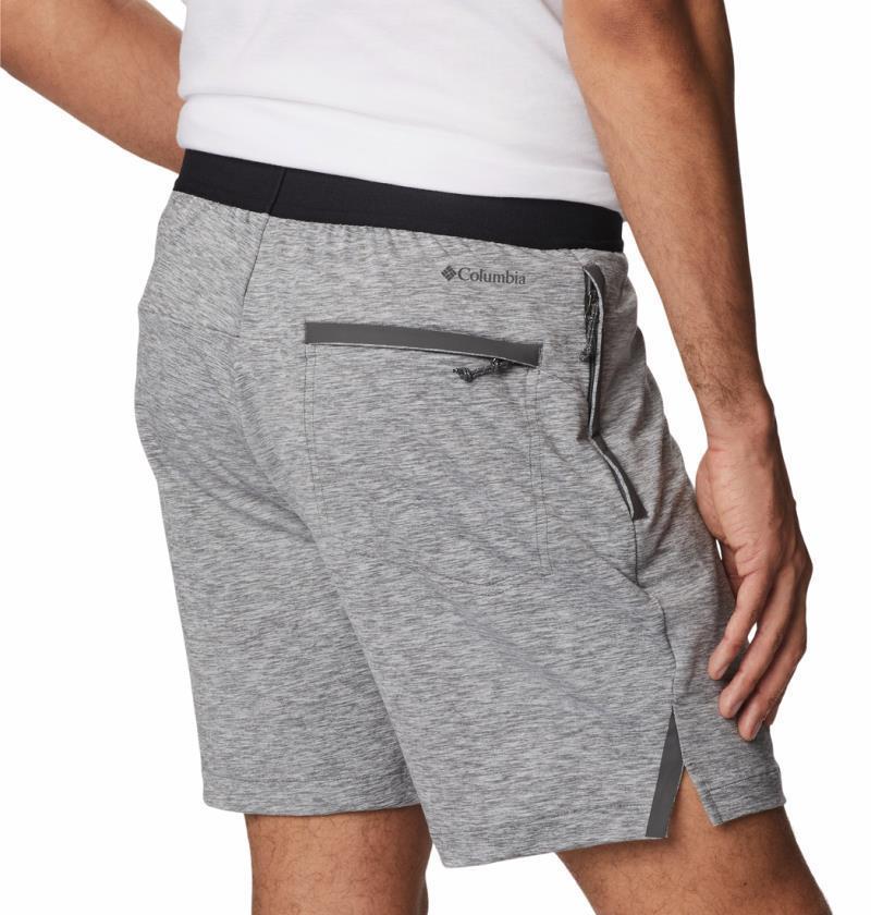 Tech Trail Knit Shorts, 7" Inseam - Mens - City Grey Heather 5