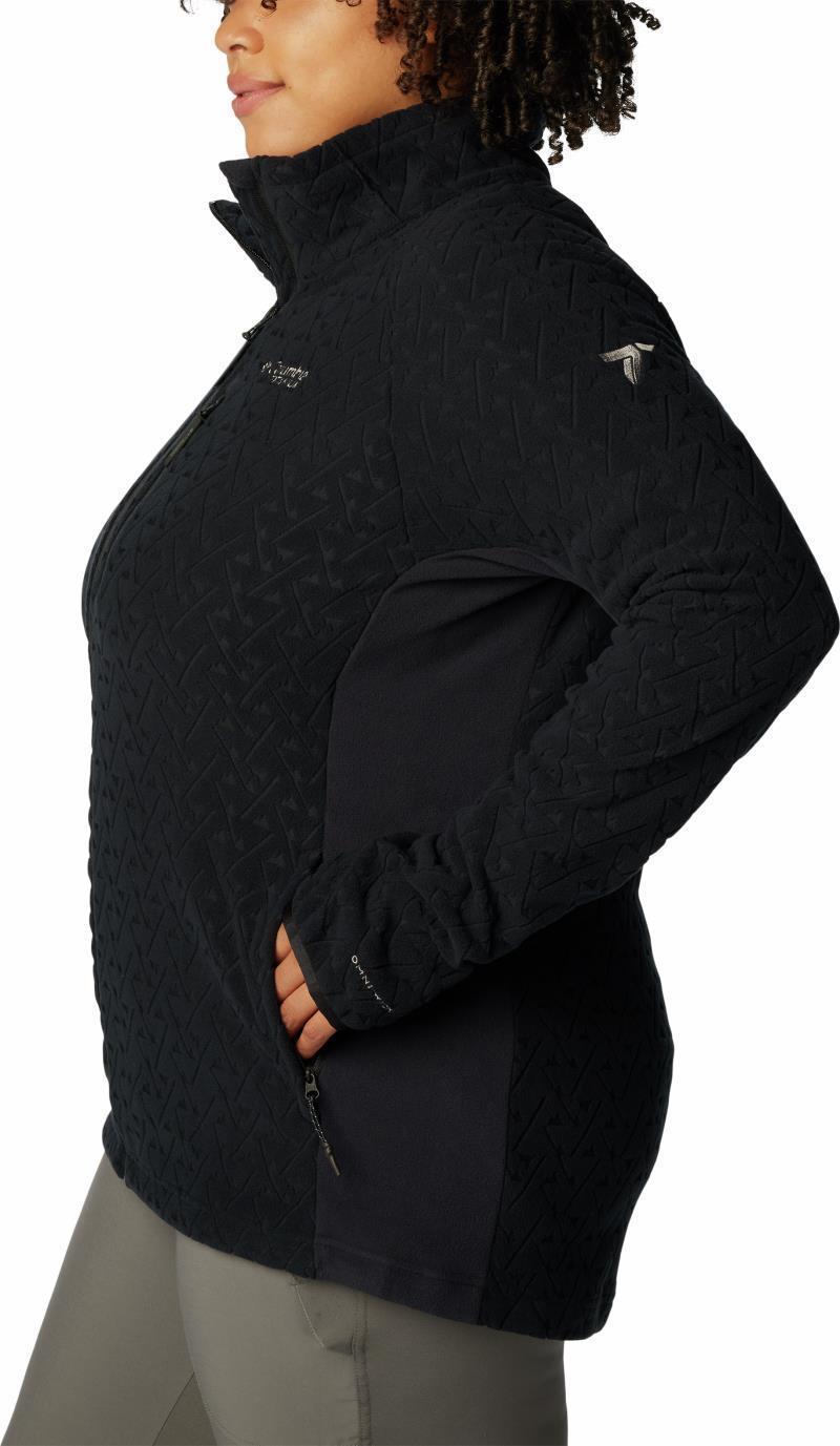 Titan Pass 3.0 Full Zip Fleece - Plus - Womens - Black 5