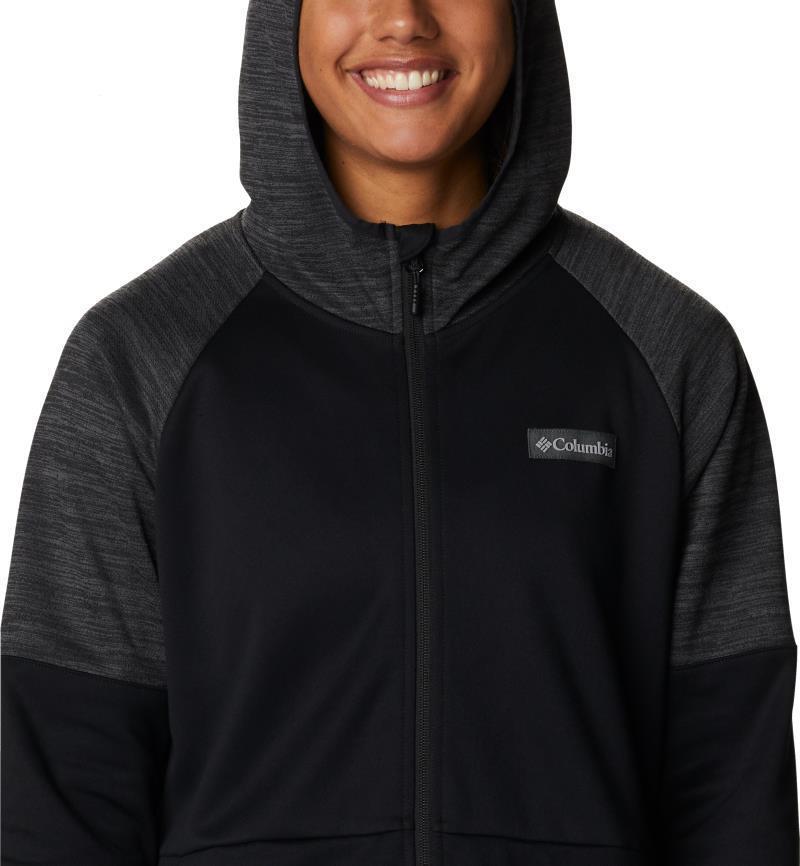 Windgates Full Zip - Womens - Black / Black Heather 6