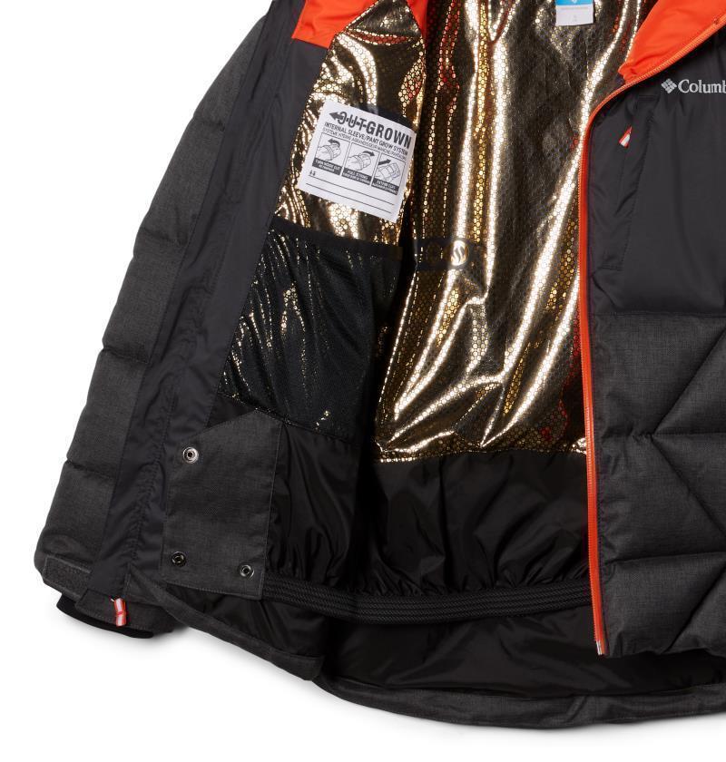 Winter Powder II Quilted Jacket - Youth Boys - Shark Heather / Shark 3