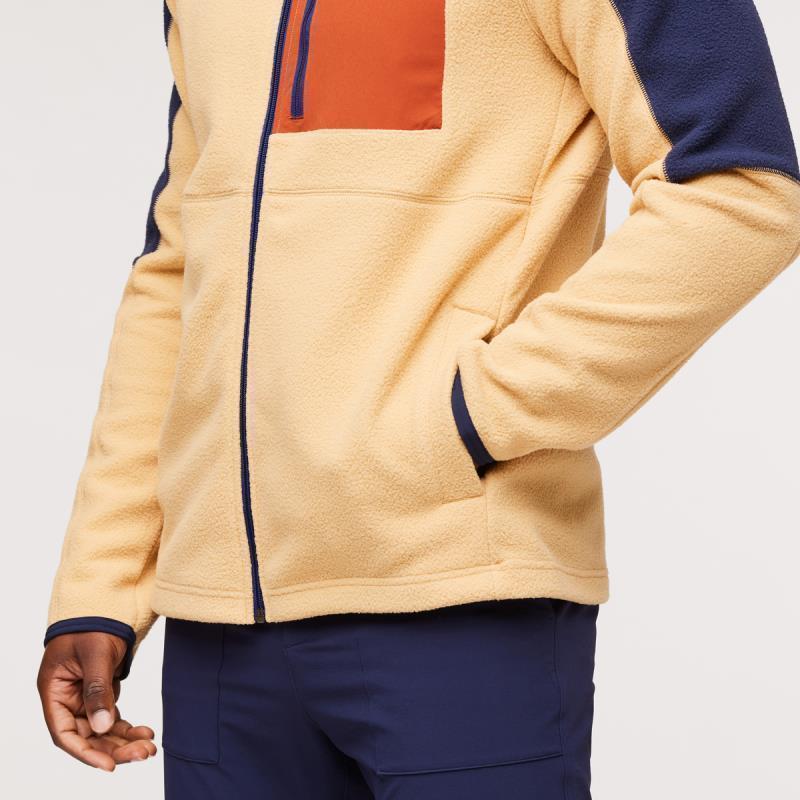 Abrazo Fleece Full-Zip Jacket - Mens - maritime / birch 1