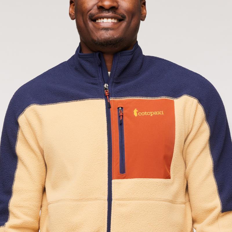 Abrazo Fleece Full-Zip Jacket - Mens - maritime / birch 1