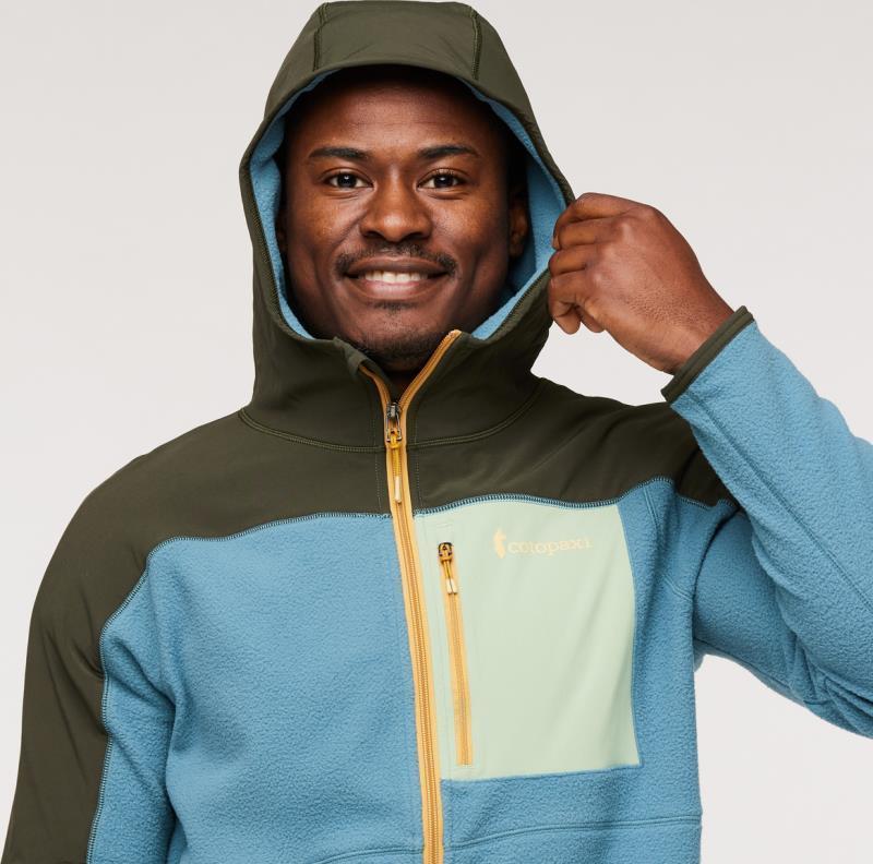 Abrazo Fleece Full-Zip Jacket - Mens - woods / blue spruce 1