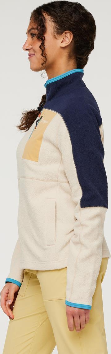 Abrazo Fleece Full-Zip Jacket - Womens - maritime / cream 1