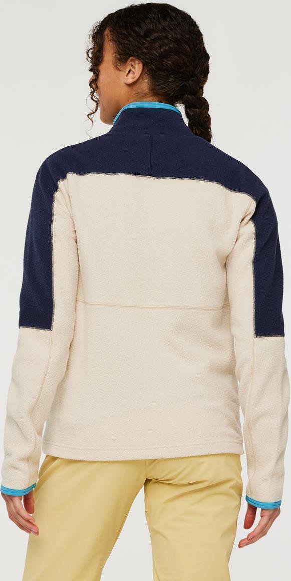 Abrazo Fleece Full-Zip Jacket - Womens - maritime / cream 1
