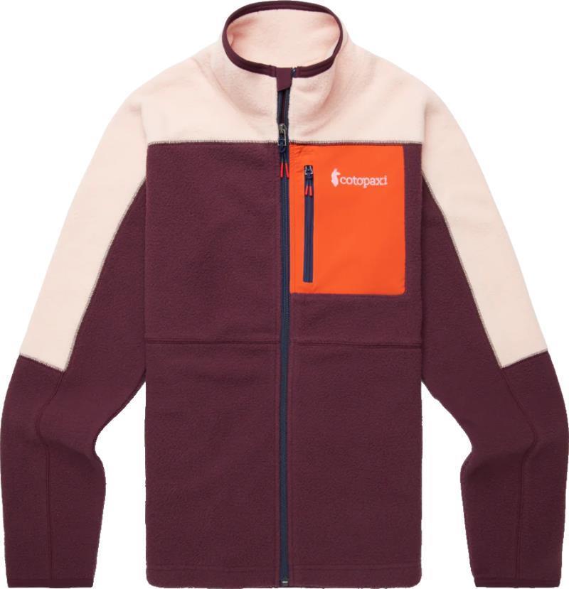 Abrazo Fleece Full-Zip Jacket - Womens - rosewood / wine 1