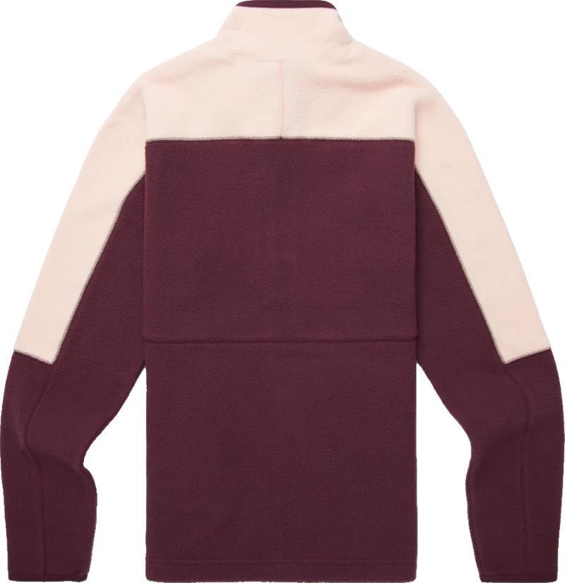 Abrazo Fleece Full-Zip Jacket - Womens - rosewood / wine 1