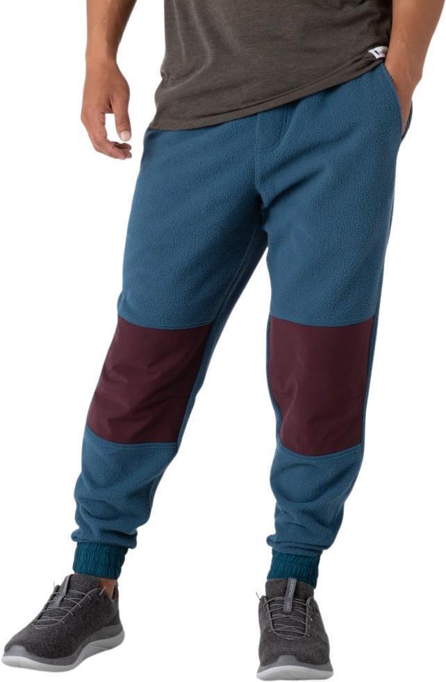 Abrazo Fleece Joggers - Mens - Indigo / Black Iris 1