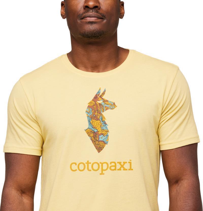 Altitude Llama Organic T-Shirt - Mens - wheat 1