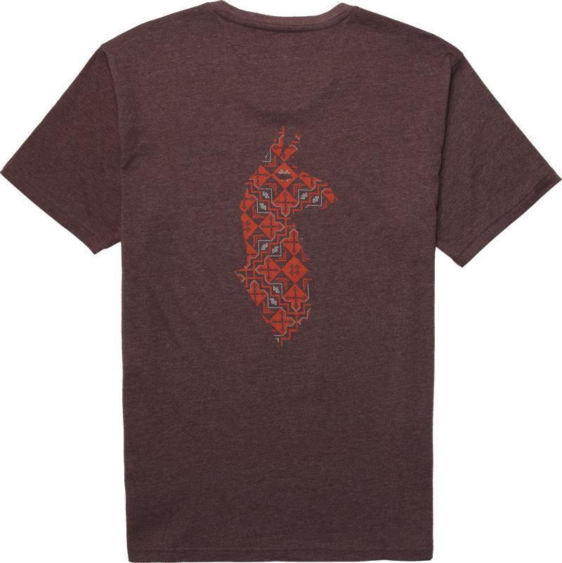 Llama Lover T-Shirt - Mens - Chestnut 2