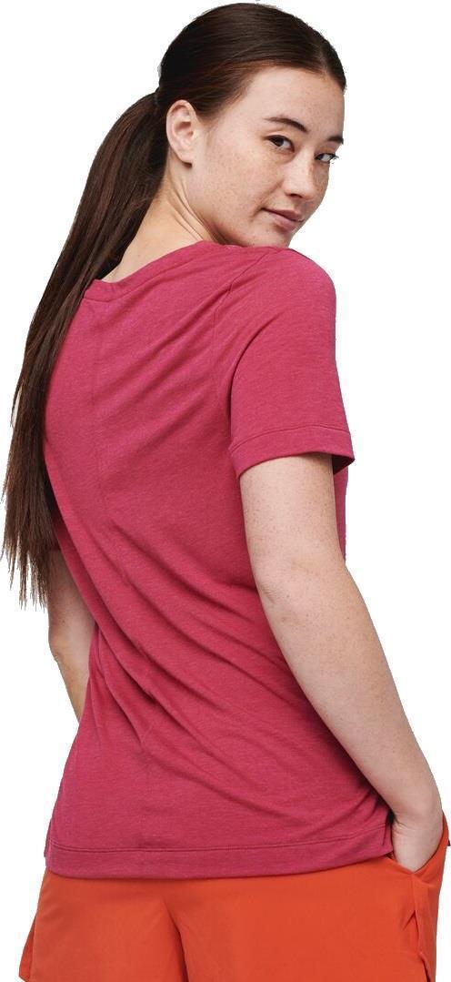 Paseo Travel T-Shirt - Womens - Raspberry 2
