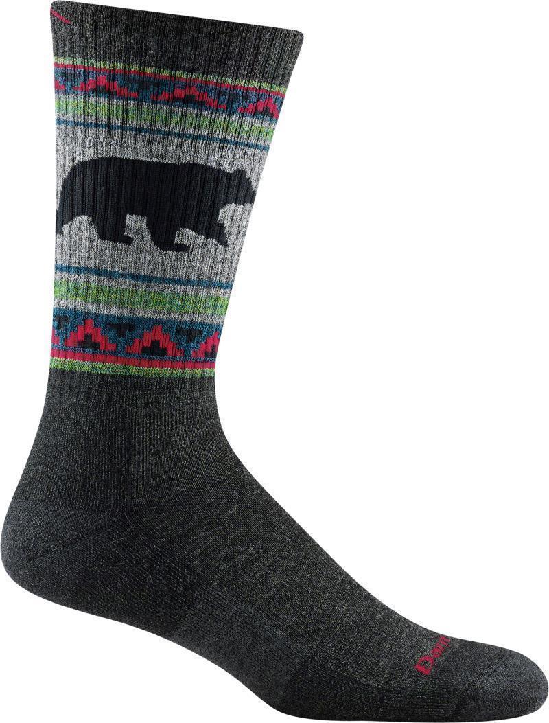 VanGrizzle Boot Midweight Cushion Socks - Mens - Charcoal 1