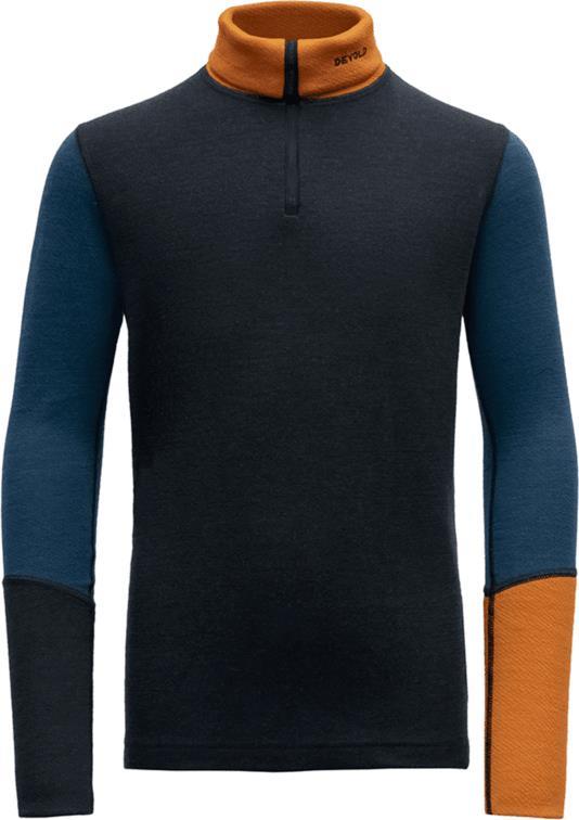 Expedition Merino Zip Neck - Junior - ink 1