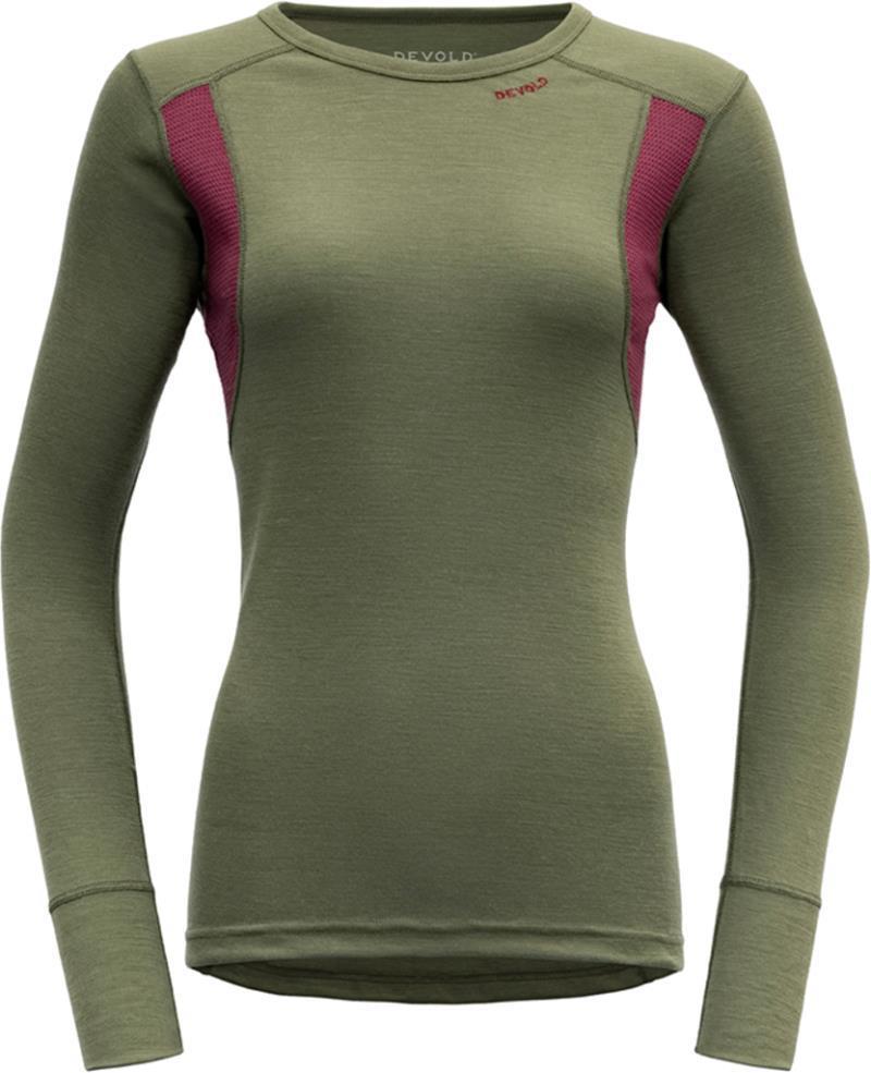 Hiking LS Shirt - Womens - Lichen / Beetroot 1