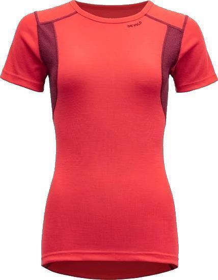 Hiking T-Shirt - Womens - Poppy / Beetroot 1