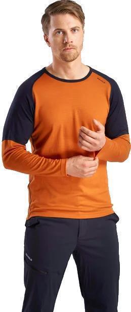 Jakta Merino 200 LS Shirt - Mens - flame / ink 1