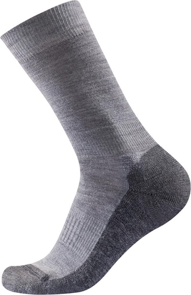 Multi Merino Medium Socks - Grey Melange 1