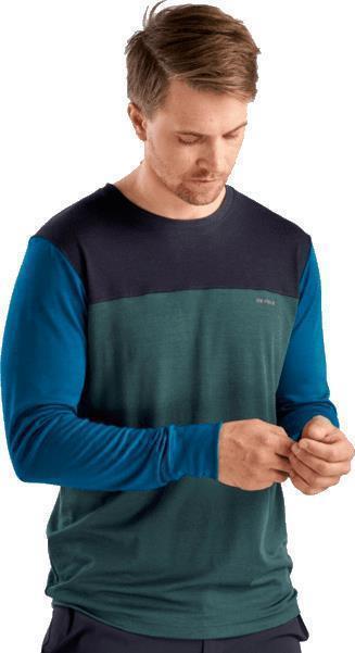 Patchell Merino 200 Shirt - Mens - woods / ink 1