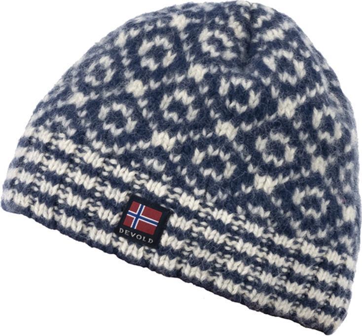 Svalbard Wool Beanie - Night / Off White 1