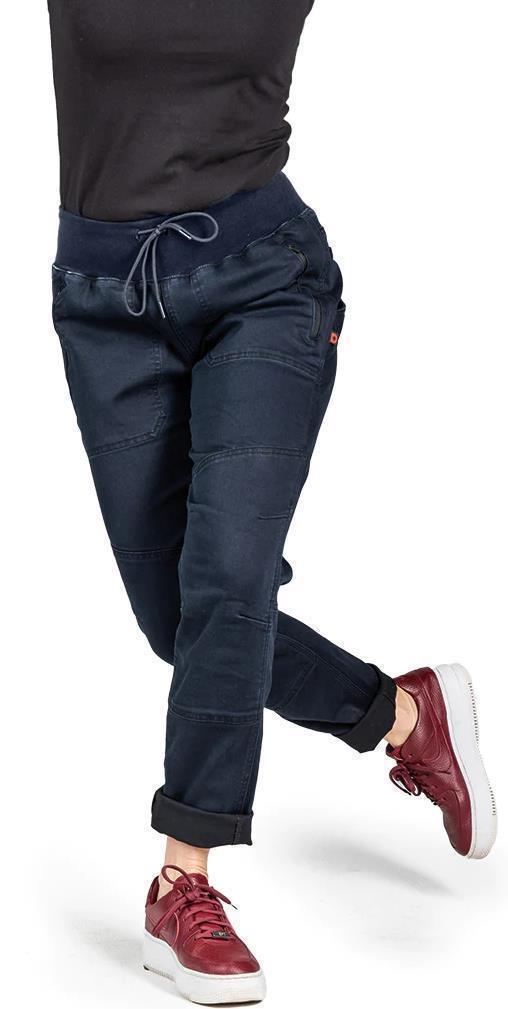 Christa DIY Pants, 33" Inseam - Womens - Sulfur Navy Denim 1
