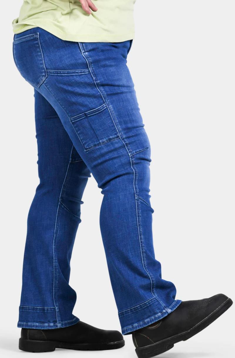 DX Bootcut Pants, Denim, 32" Inseam - Womens - Blue Sky 4