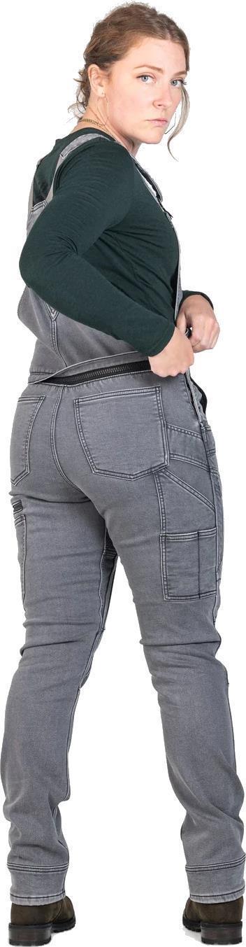 Freshley Dropseat Pants, Thermal, 32" Inseam - Womens - Grey Thermal Denim 2