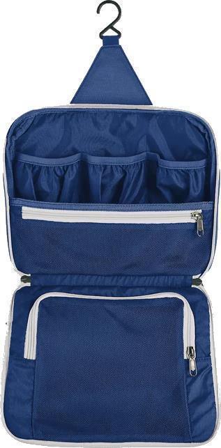 Pack-It Reveal Hanging Toiletry Kit - Az Blue / Grey 2