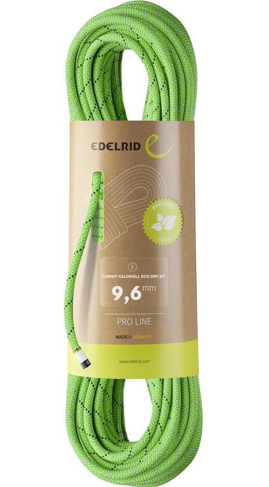 Tommy Caldwell Eco Dry DuoTec 9.6mm x 70m - Neon Green 1