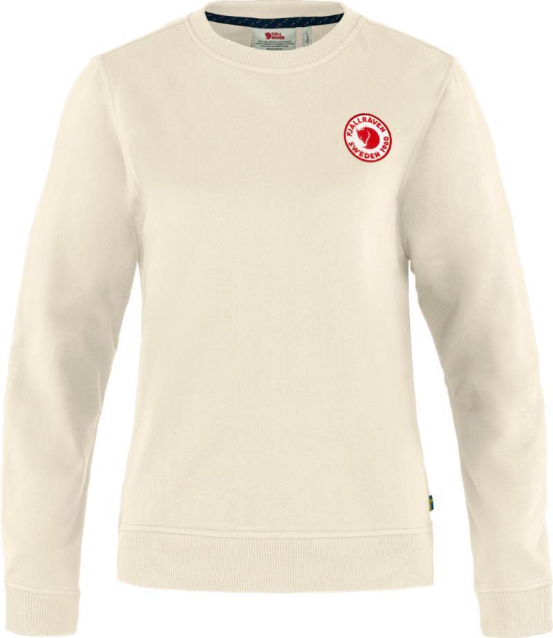1960 Logo Badge Sweater - Womens - Chalk White 1