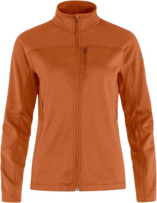 Abisko Lite Fleece Jacket - Womens - Terracotta Brown 1