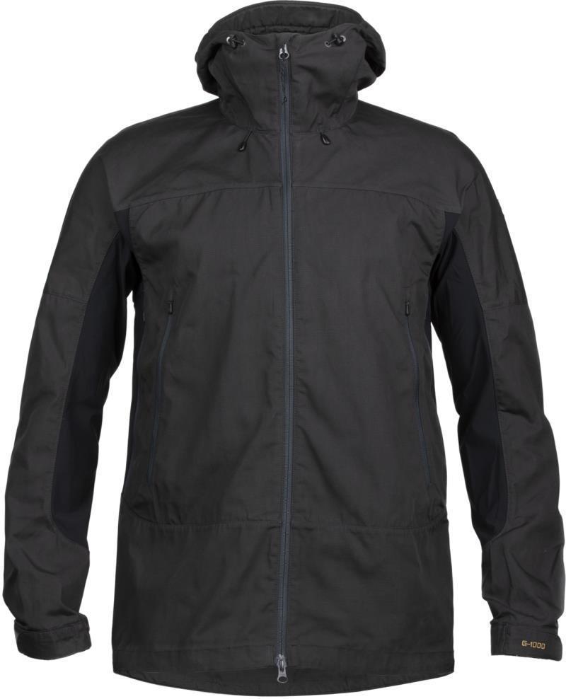 Abisko Lite Trekking Jacket - Mens - Dark Grey / Black 1