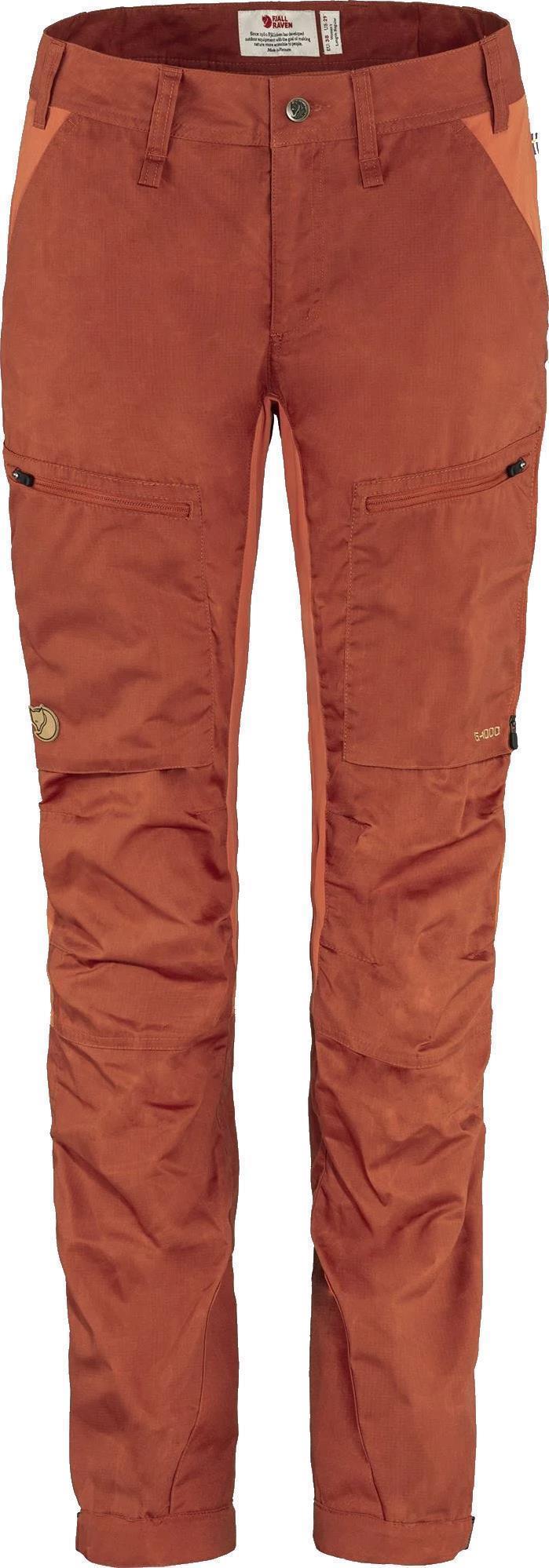 Abisko Lite Trekking Trousers, Reg - Womens - Cabin Red / Rowan Red 1