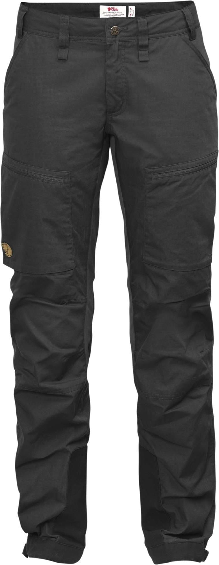 Abisko Lite Trekking Trousers, Reg - Womens - Dark Grey 1